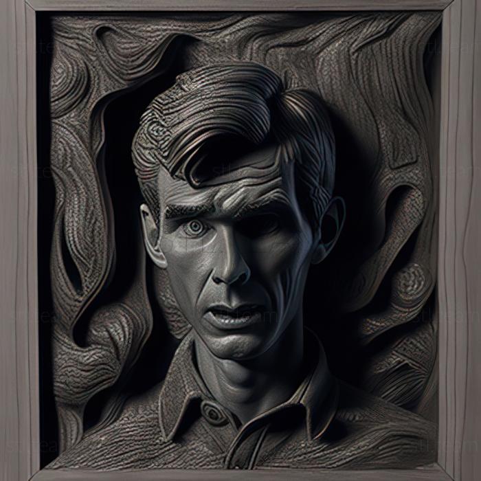 3D model Norman Bates Psycho Anthony Perkins (STL)
